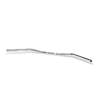 LSL 25.4mm (1 ) Steel Wide Bar Handlebars (Colour: Chrome) - With Harley Dimple