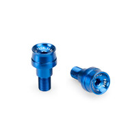 Puig Speed Bar Ends For Various Yamaha Models (Blue)