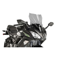 Puig Racing Screen For Kawasaki Ninja 650 2017-2019 (Light Smoke)