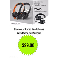 Bluetooth Jabees YOYO Stereo Headset Earphone Headphone For Smartphone Tablet PC