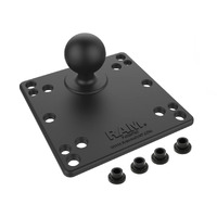 RAM-246U - RAM 100x100mm VESA Plate with Ball - C Size