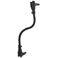 RAM-316-2U - RAM Flex-Arm with 18  Aluminium Rod and Two Single Socket Arms