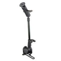 RAM-316-HDR-202U - RAM Pod HD Reverse Vehicle Mount with 12  Aluminium Rod and Round Plate