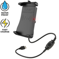 RAM-HOL-UN14WB-1 - RAM Quick-Grip 15W Waterproof Wireless Charging Holder with Ball